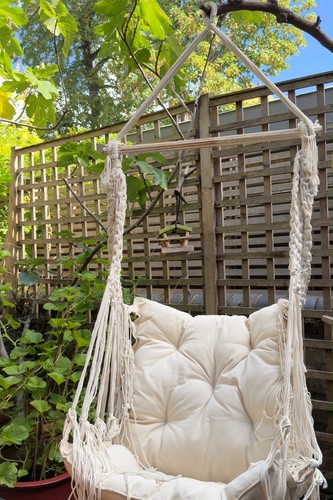 Stylish hanging swing - swing, chair