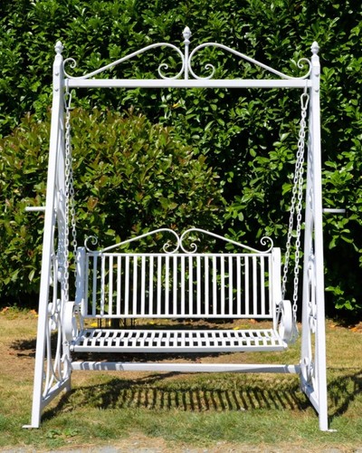 Iron swing seat with - , a