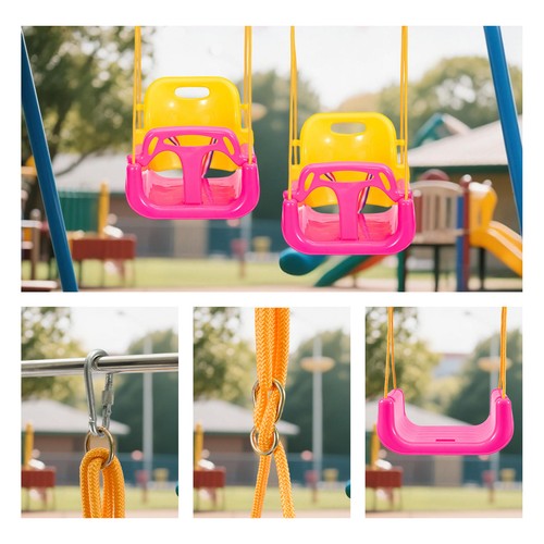 High back swing seat - high,