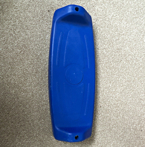 Blue plastic swing - , for