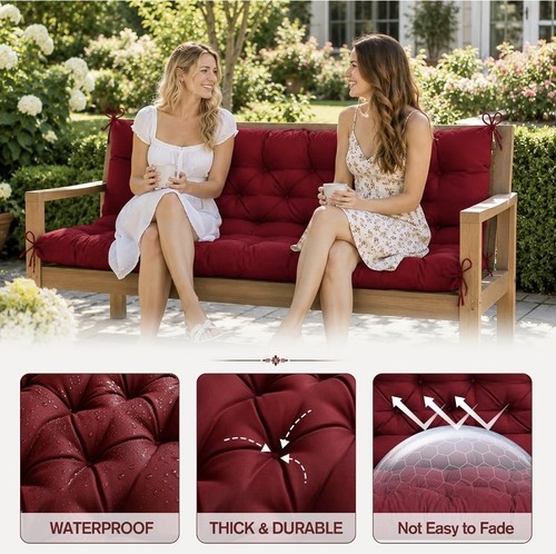 Thick seater garden bench - seater,