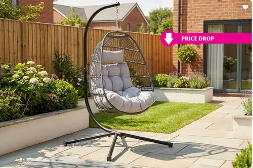 Rattan hanging egg - hanging,