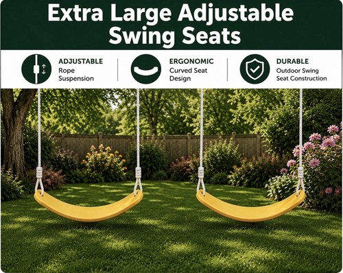 Yellow belt swing - 2, seats
