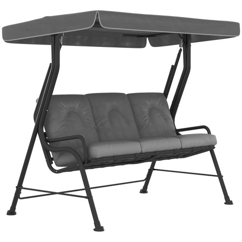Outsunny seater garden swing - outsunny, 3-seater