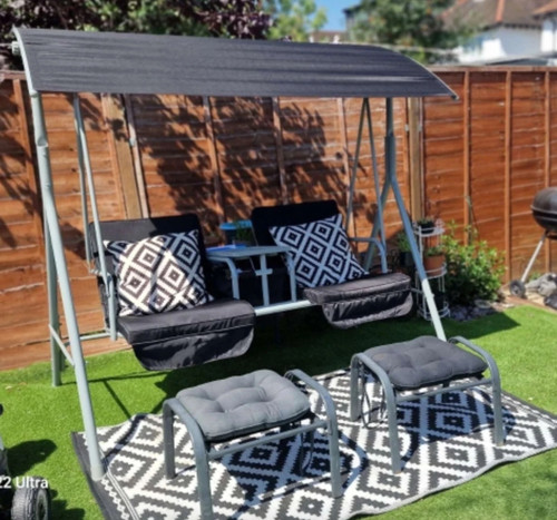 Seater garden swing - 2,