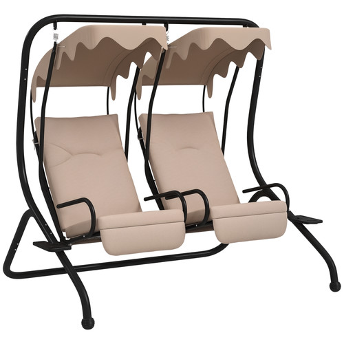 Outsunny canopy swing - canopy, 2
