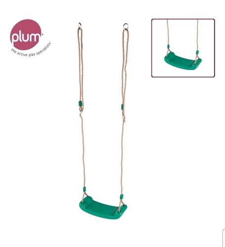 Plum single swing seat - plum, in