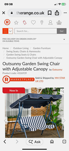 Outsunny outdoor swing seat - outsunny,
